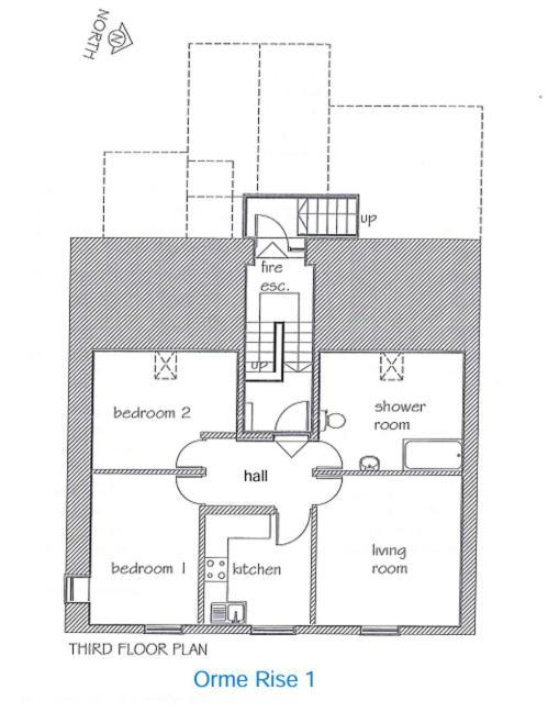 Orme Rise 1 - The Penthouse * Лландидно
